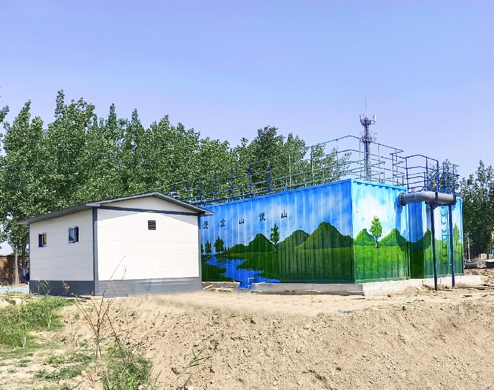 農村污水處理設備，還水清如許